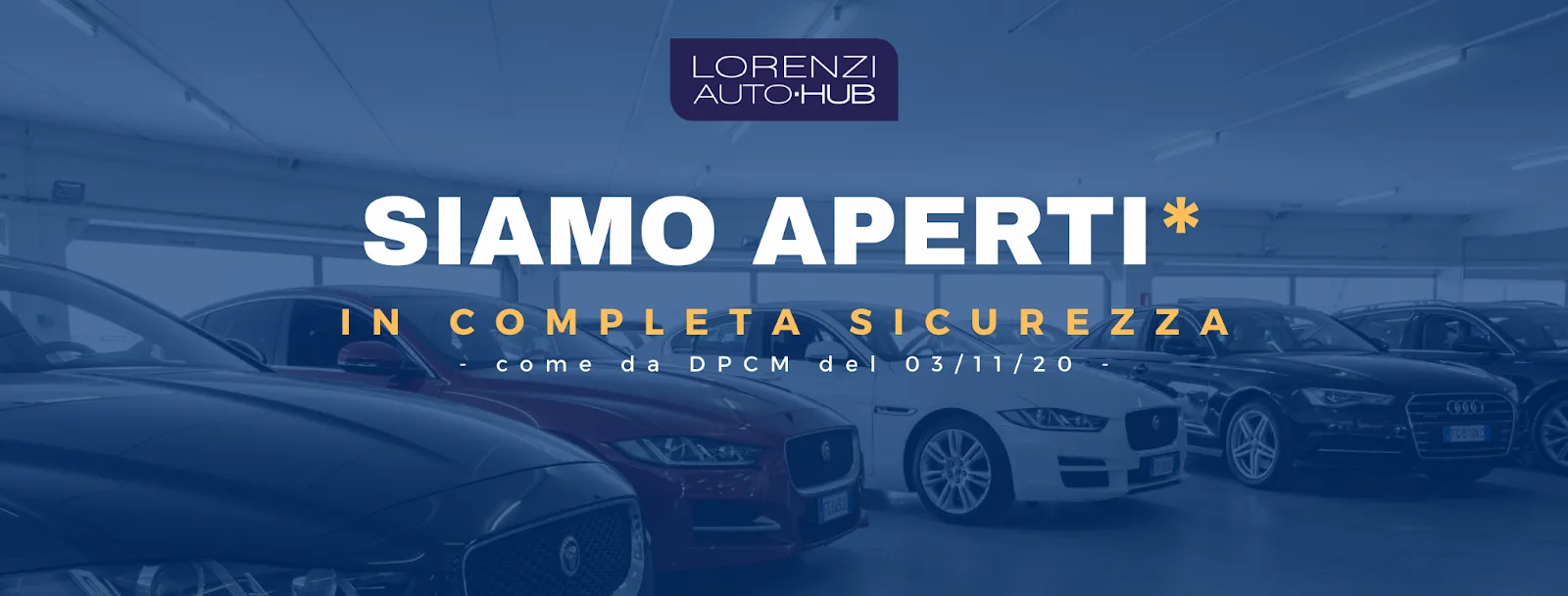 SIAMO APERTI IN COMPLETA SICUREZZA